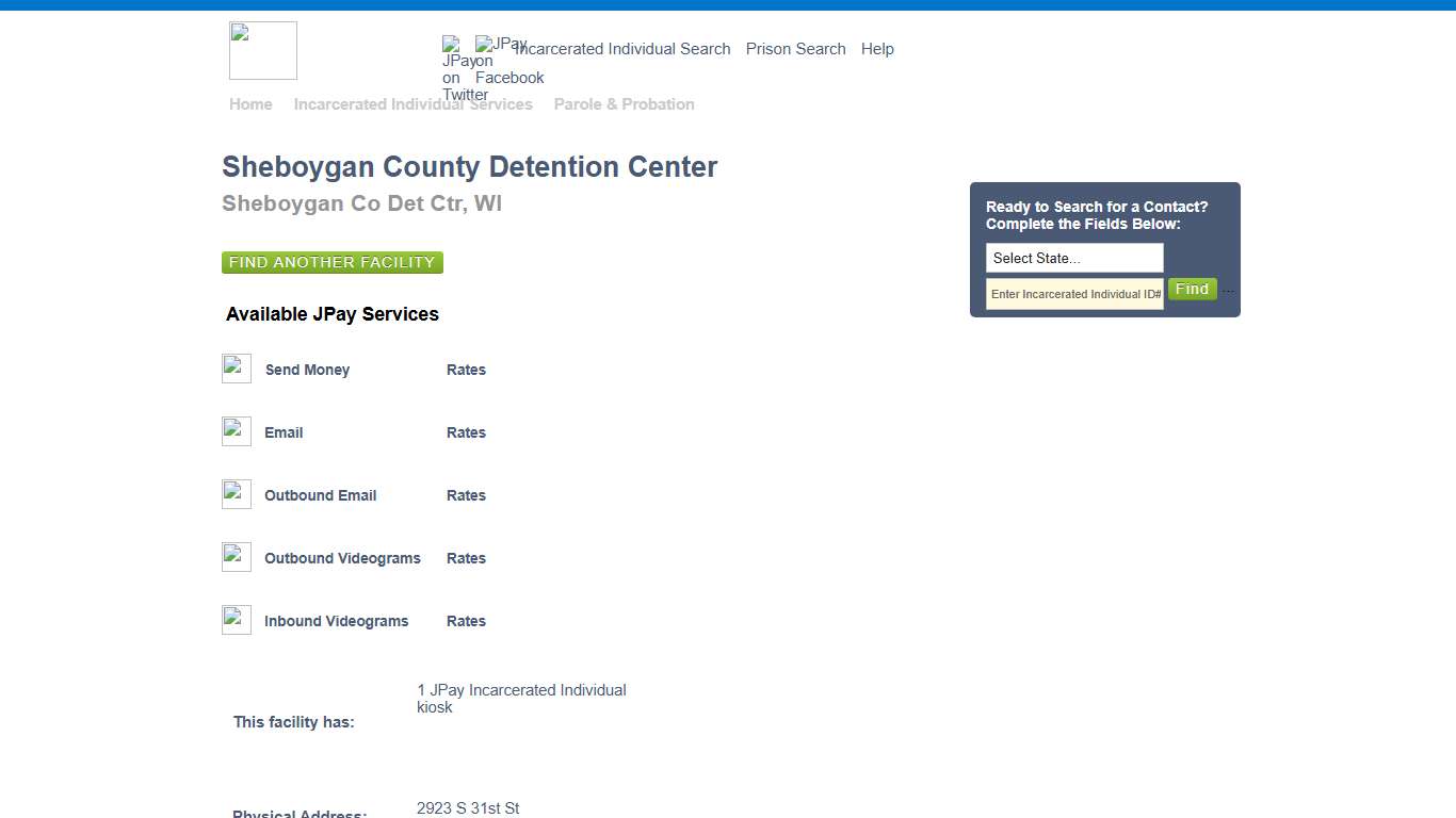 Sheboygan County Detention Center
